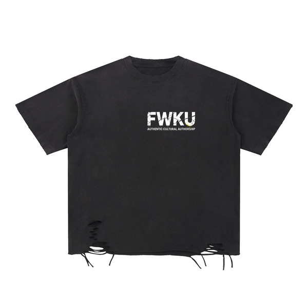 FWKU-Snow Washed Raw-Elevation Tee