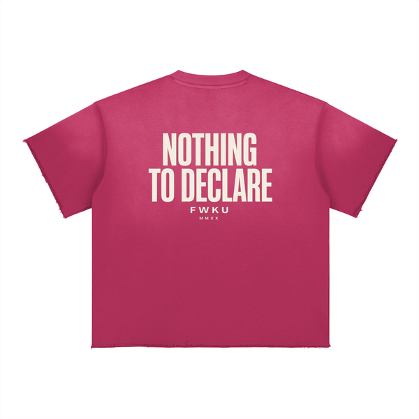 FWKU NOTHING TO DECLARE