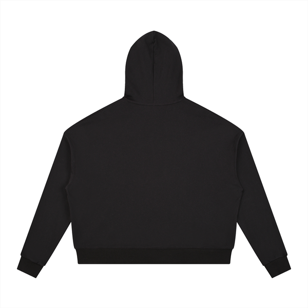 Contrast Drawstring Hoodie